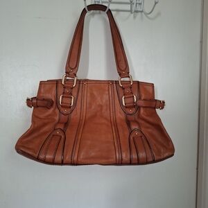 Antonio Melani Cognac Brown  Tote Bag